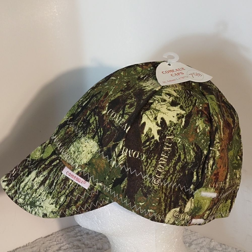 Comeaux Camo/Hunters Orange Reversible Welders Cap